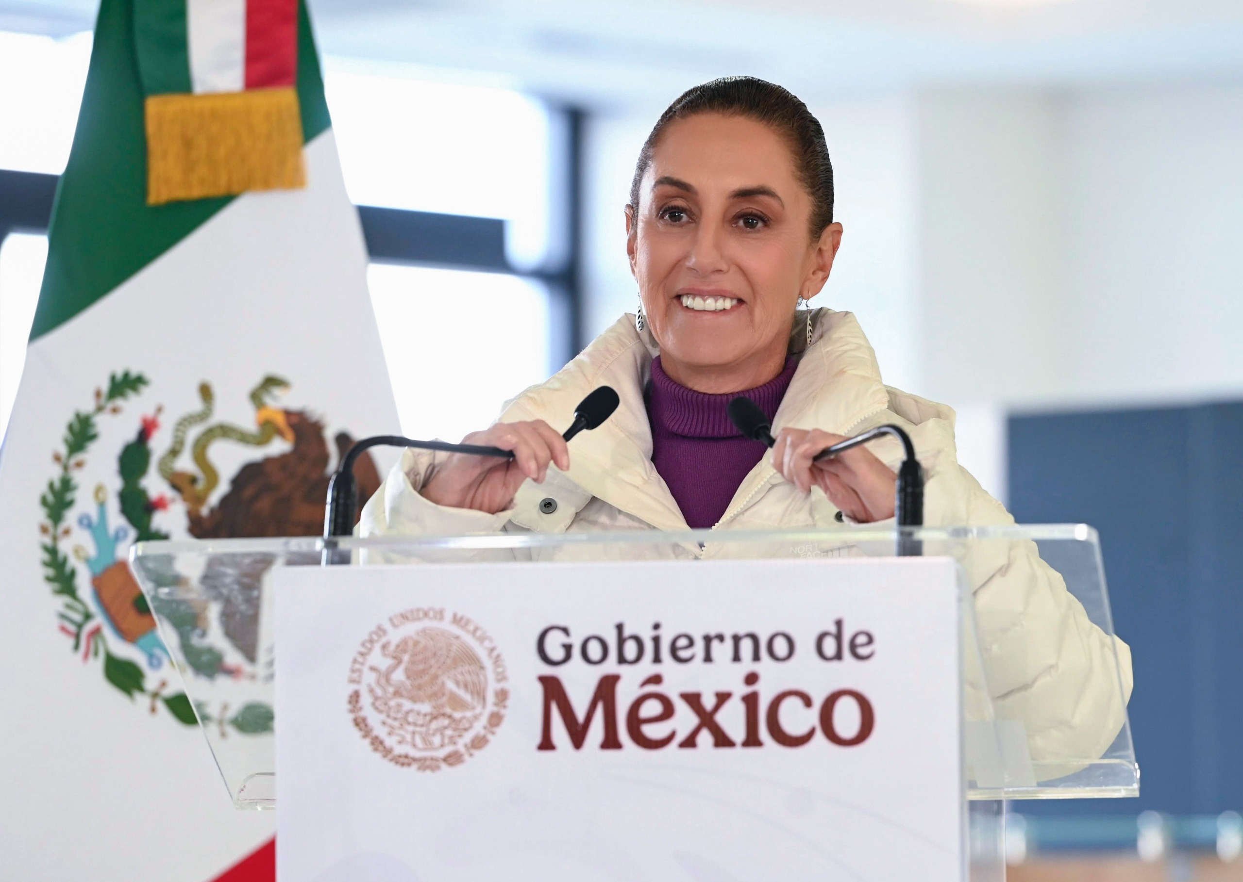 Claudia Sheinbaum inaugura aduana de Nuevo Laredo, en Tamaulipas